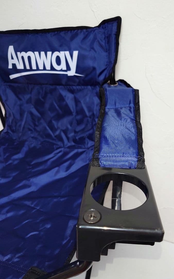 アムウェイAMWAY折り畳みディレクターズチェアアウトドアキャンプ登山