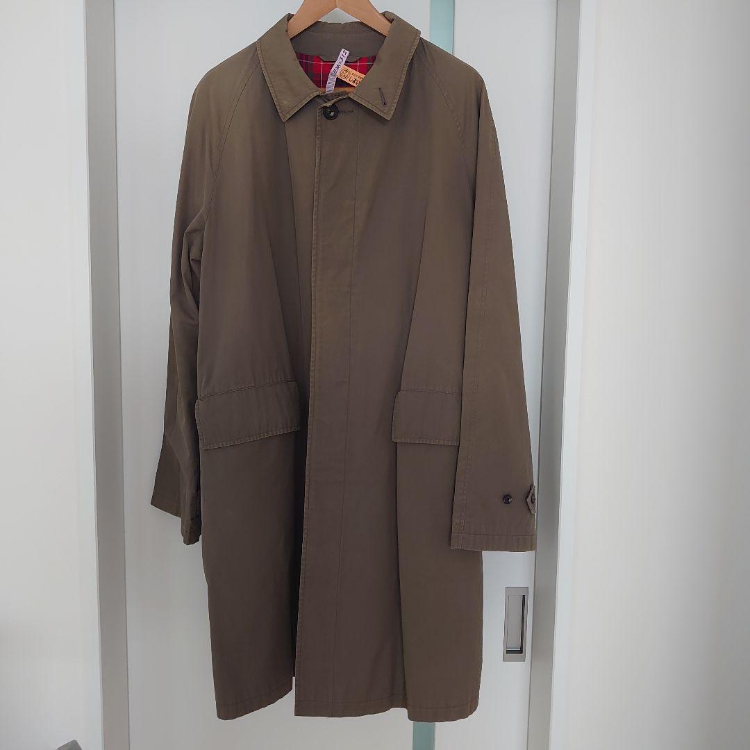 マーガレット・ハウエル バラクータ ステンカラーコート カーキXL