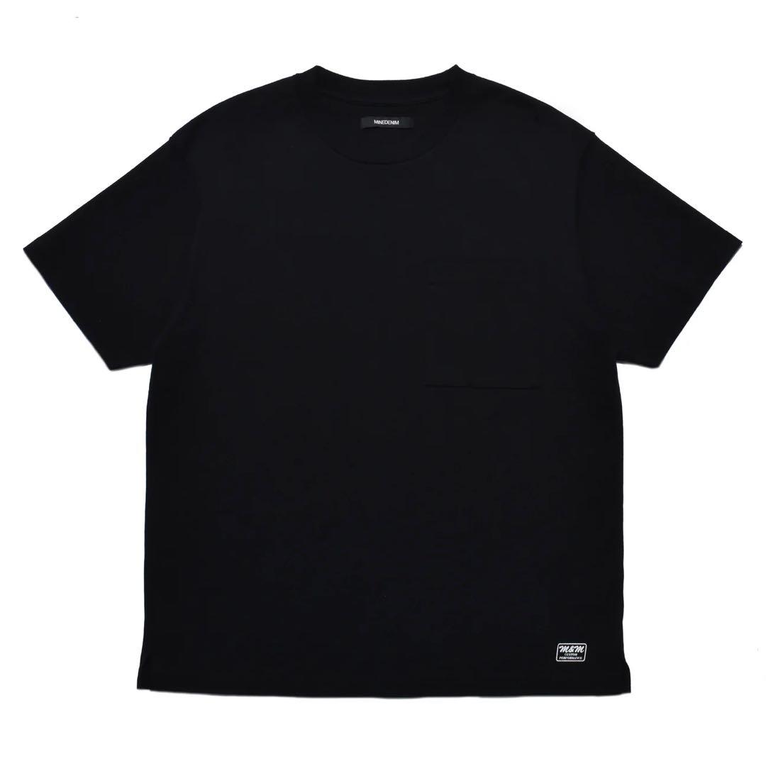 【zonda1815】マインデニムTシャツ　ホワイト&ブラック