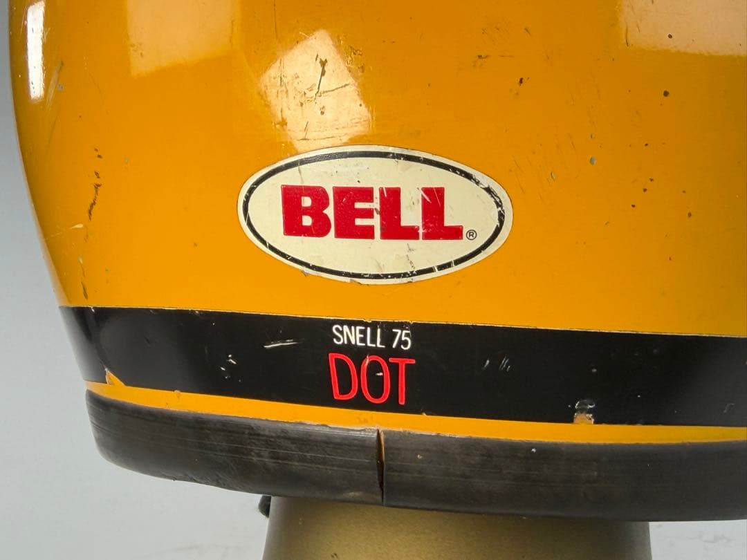 Bell Motn3 黄 イエロー ビンテージヘルメット　フルフェイス
