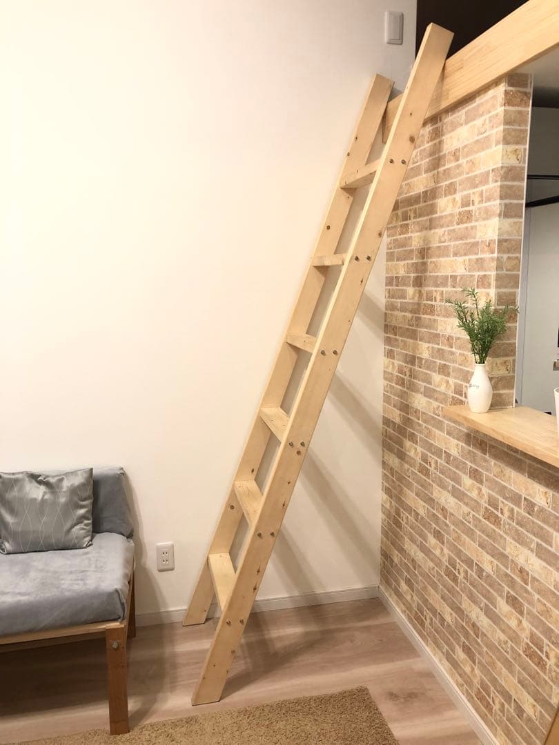 オーダーメイド　梯子　階段　ロフト　二段ベッド　小屋　コンテナ　トレーラーハウス