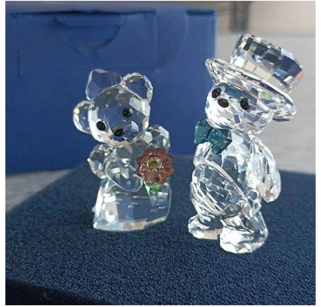 プレゼントに【クリスベア あなたとわたし☘】SWAROVSKI スワロフスキー