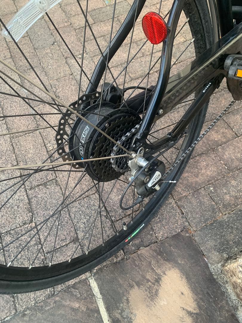 【美品】MIYATA電動アシスト自転車 直接引取り可 EX-CROSS-E