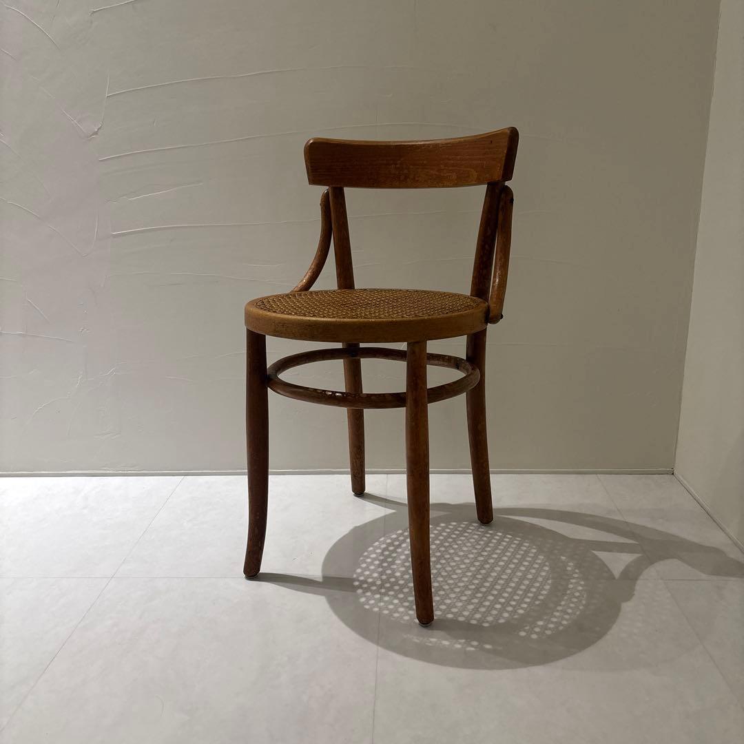 【幻の名作】オールドマルニ 伝説の銀行椅子 ベントウッドチェア 孔雀マーク