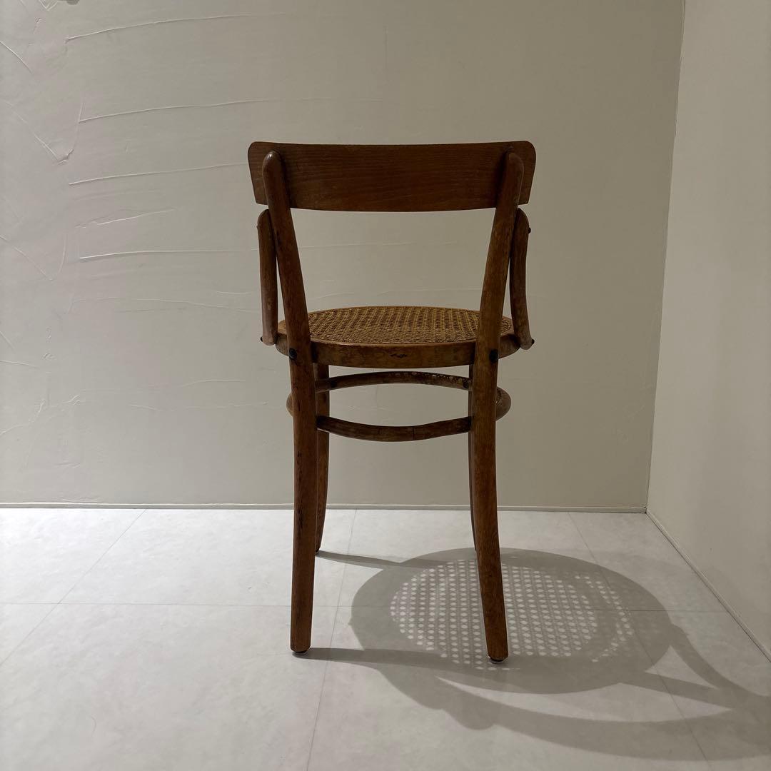 【幻の名作】オールドマルニ 伝説の銀行椅子 ベントウッドチェア 孔雀マーク