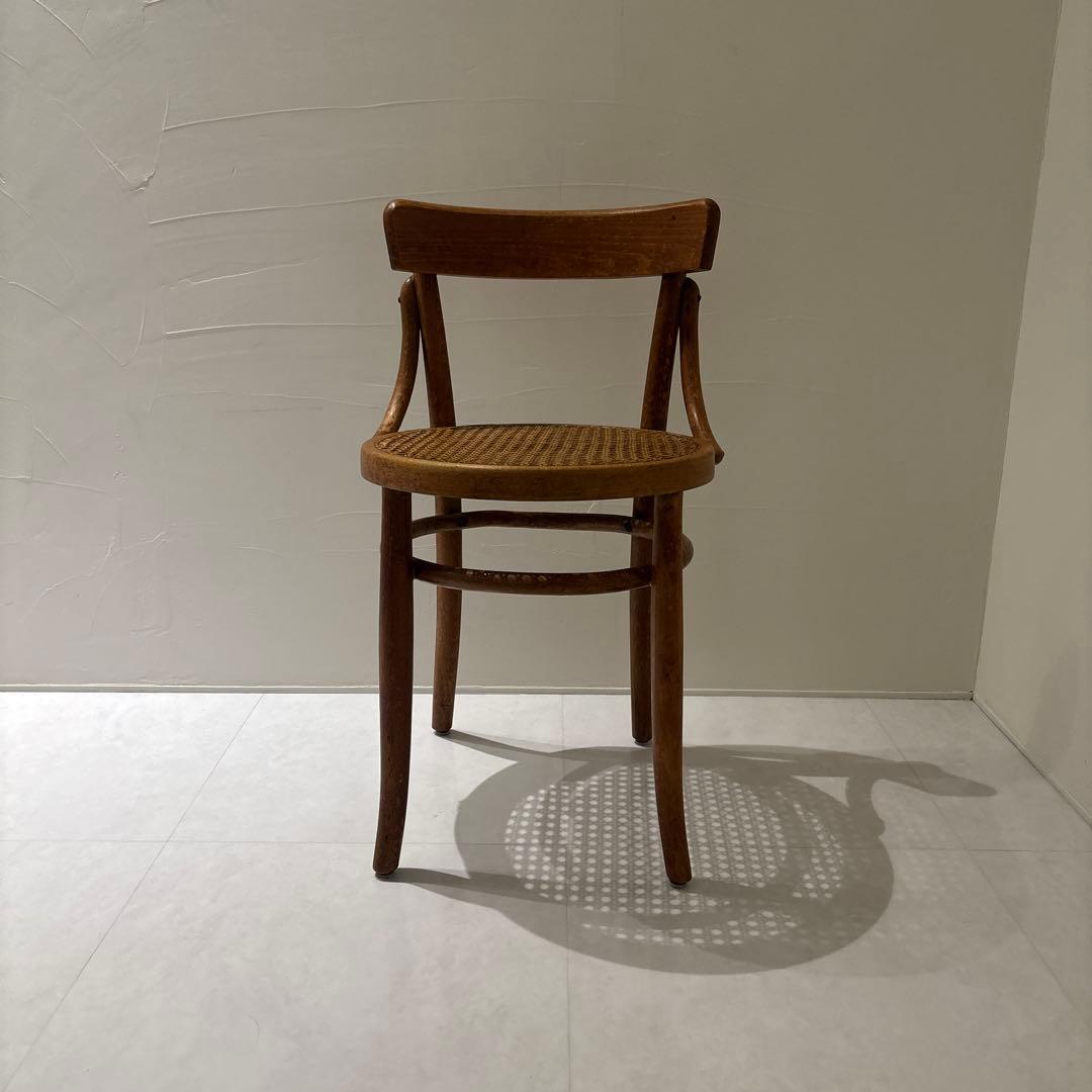 【幻の名作】オールドマルニ 伝説の銀行椅子 ベントウッドチェア 孔雀マーク