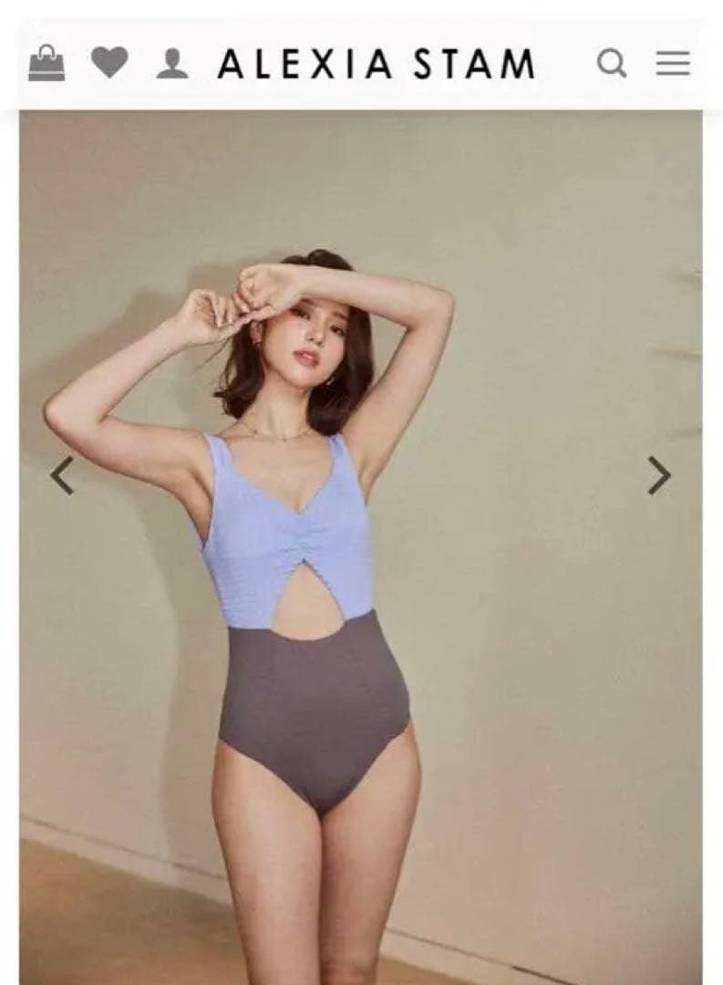 中町あやコラボ　ALEXIA STAM ワンピース