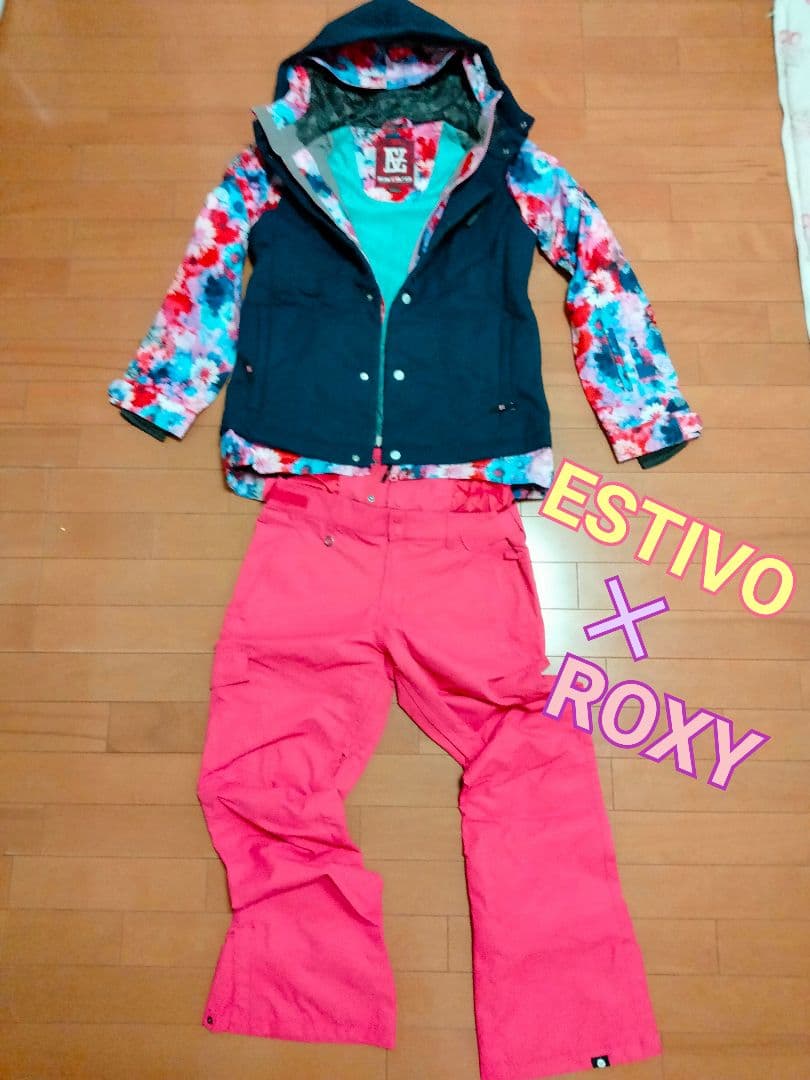 使用回数１回★ESTIVO✕ROXYウェア★