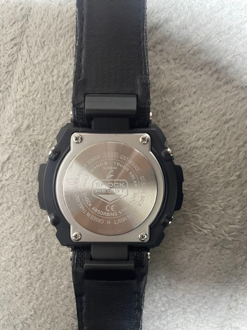 G-Shock W330C シルバー 完全防水 G-STEEL アナログ