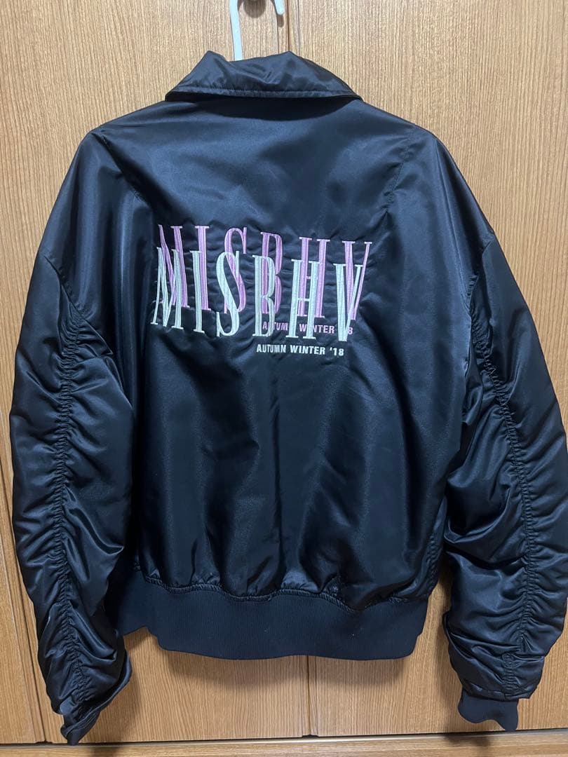 MISBHV ブラック MA-1ジャケット Lサイズ