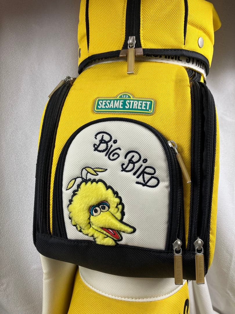 激レア　sesami street ゴルフバッグ　Big Bird