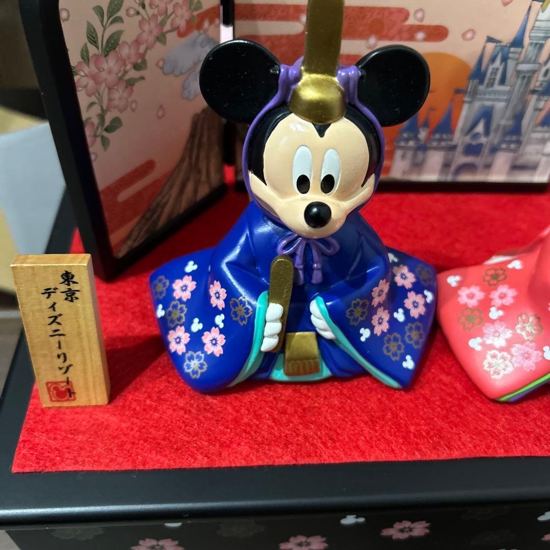 ミッキー・ミニー ひな祭り飾り　ディズニー