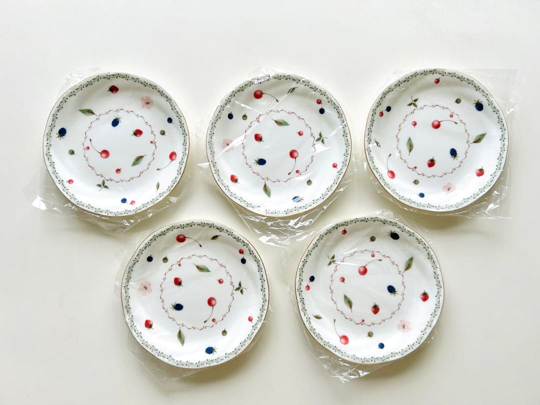 NORITAKE ポートショア　パーティプレートセット(計６皿)