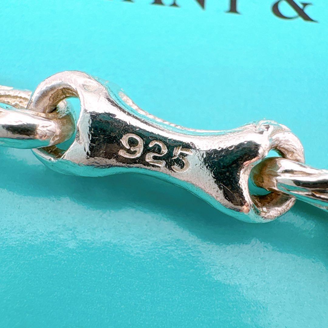 極美品レア オールドティファニー バンブー 19cm ブレスレット シルバー