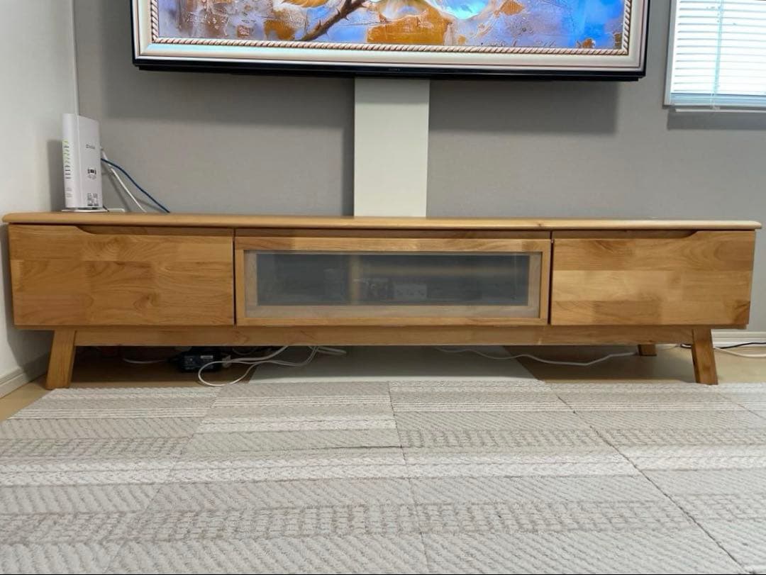 ニトリ　テレビボード　180 ローボード　テレビ台　Nアルナス