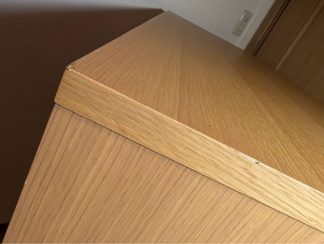 ■送料込■無印良品 6段チェスト オーク材 たんす 棚 衣類収納 脚付