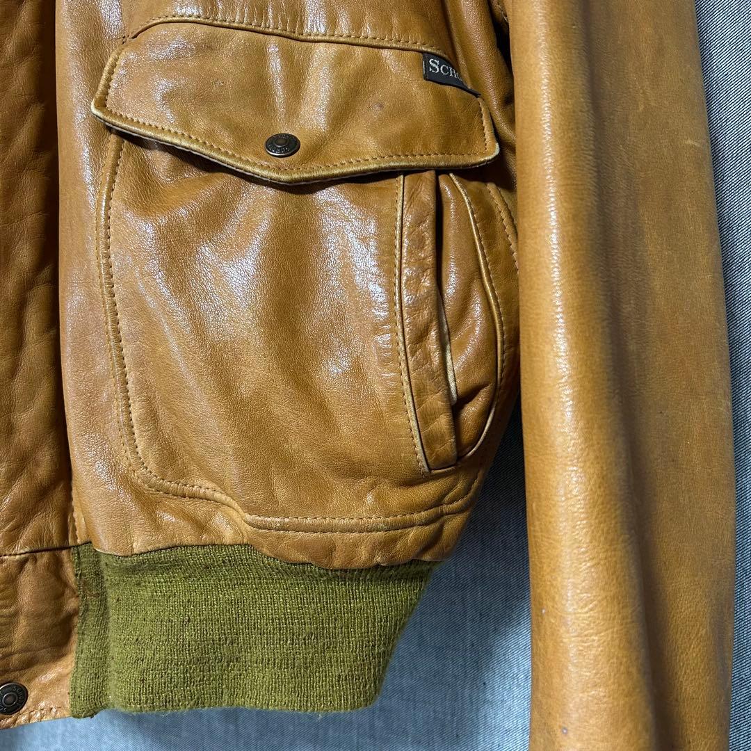 schott ショット A-2 フライトレザージャケット　ヴィンテージレザー