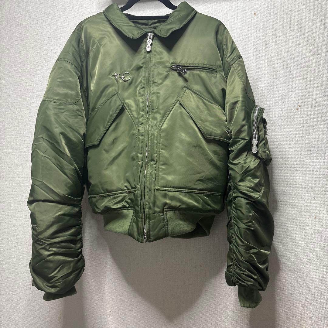 Thug club サグクラブ MA-1 カーキ　（希少）