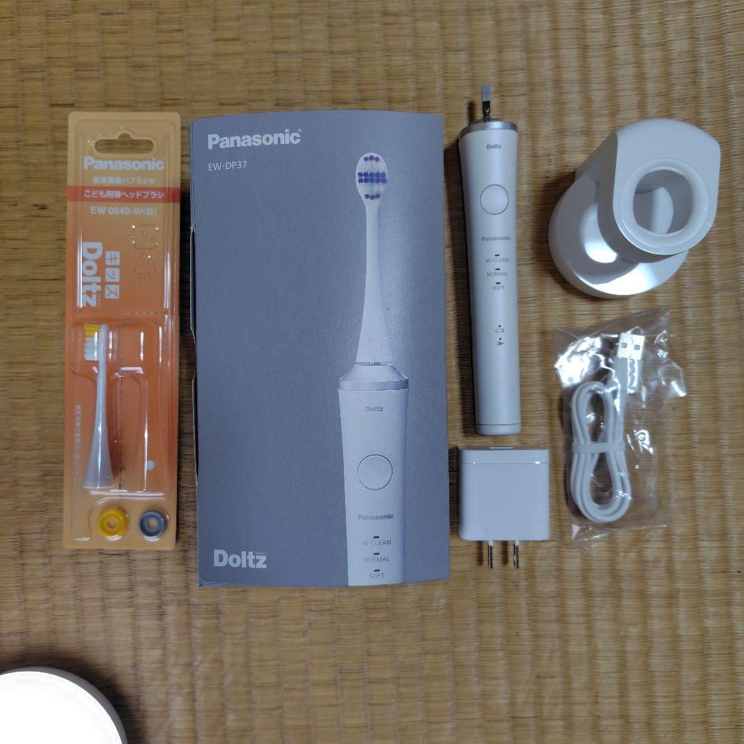 ドルツ　Panasonic EW-DP37 電動歯ブラシ 子供用薄ヘッドブラシ