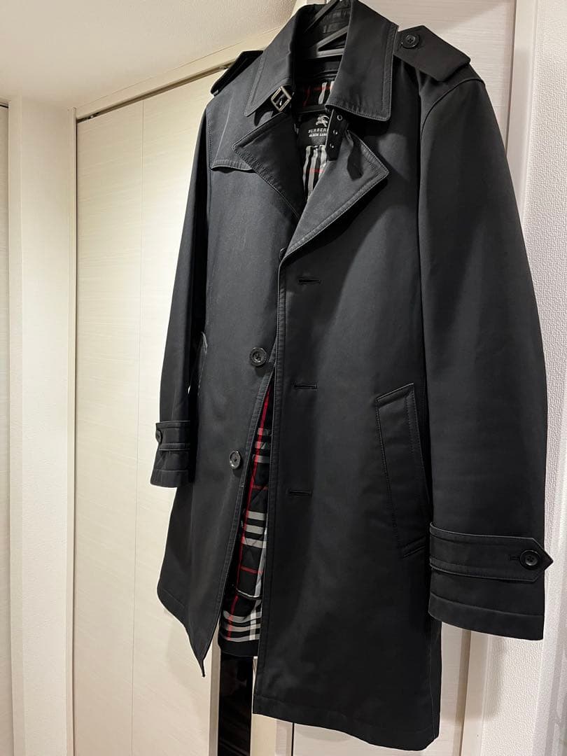 【美品】BURBERRY BLACK LABEL ブラック トレンチコート
