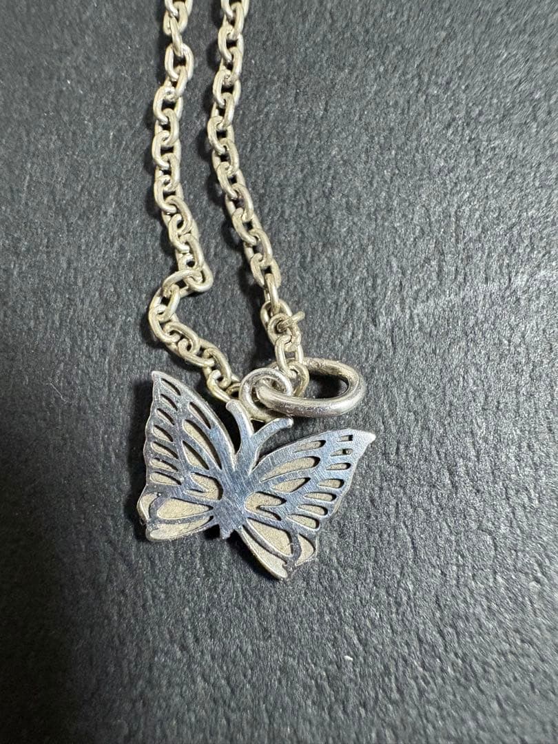 Needles シルバー パピヨンネックレス