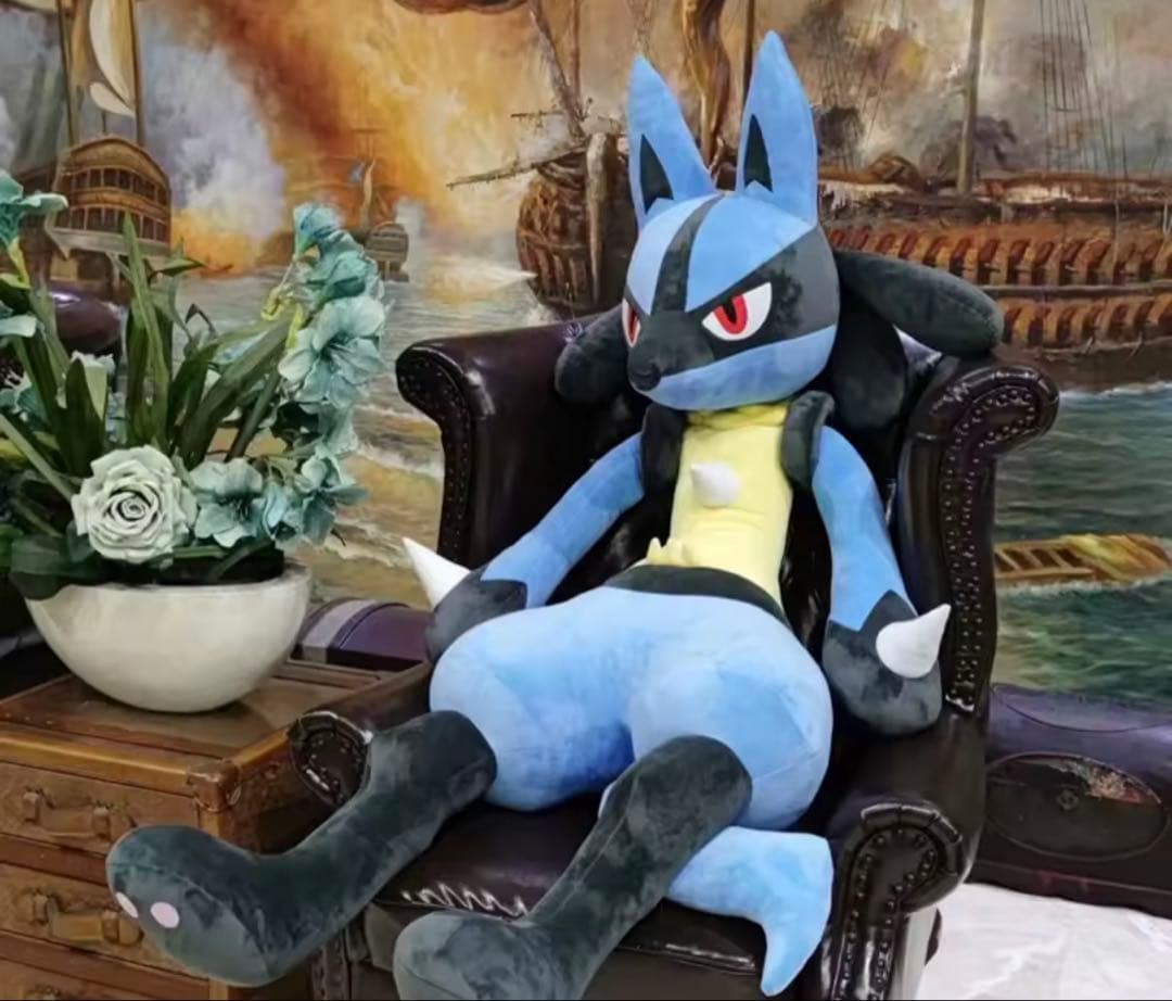 等身大ルカリオ ぬいぐるみ 100cm