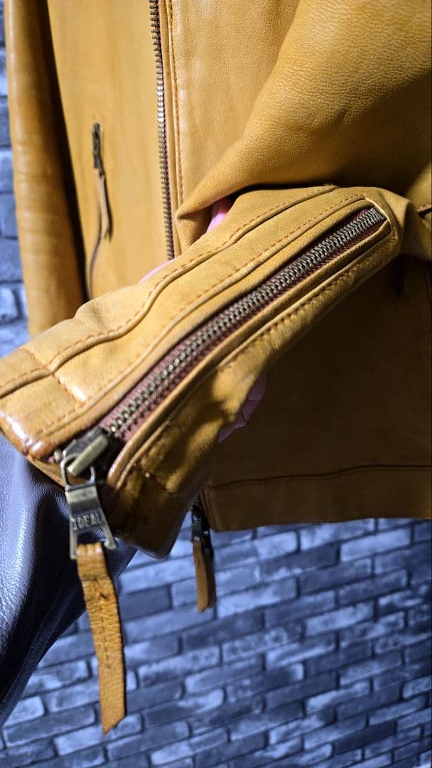 House of Blues イエローレザージャケット