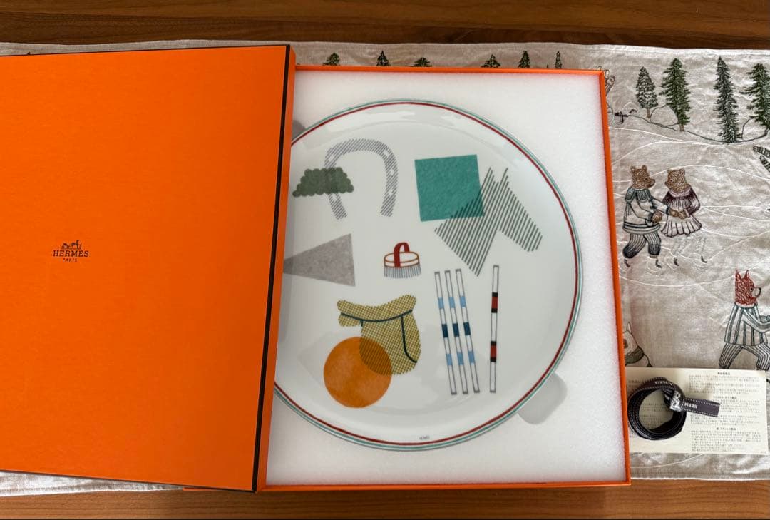 エルメス　タルトプラッター〈ソー•エルメス〉