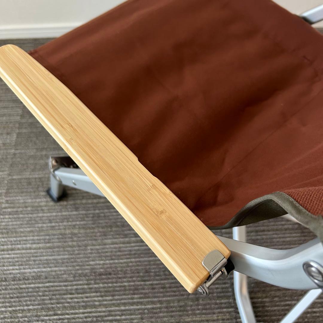 超美品　室内のみ　スノーピーク ローチェア30 ブラウン LV-091