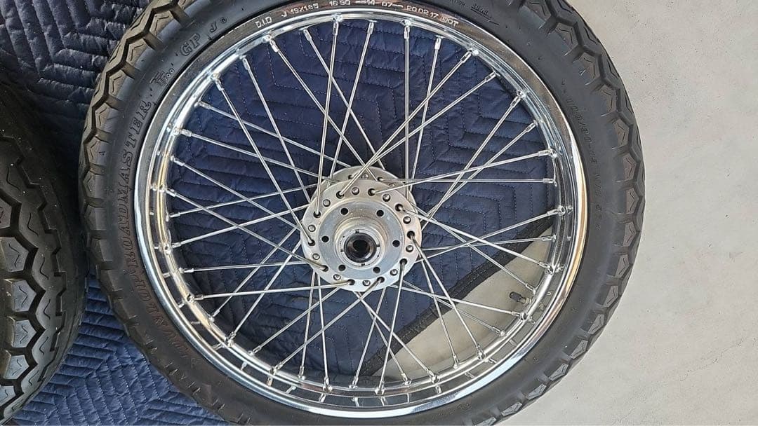 CB750FOUR K4純正前後ホイール