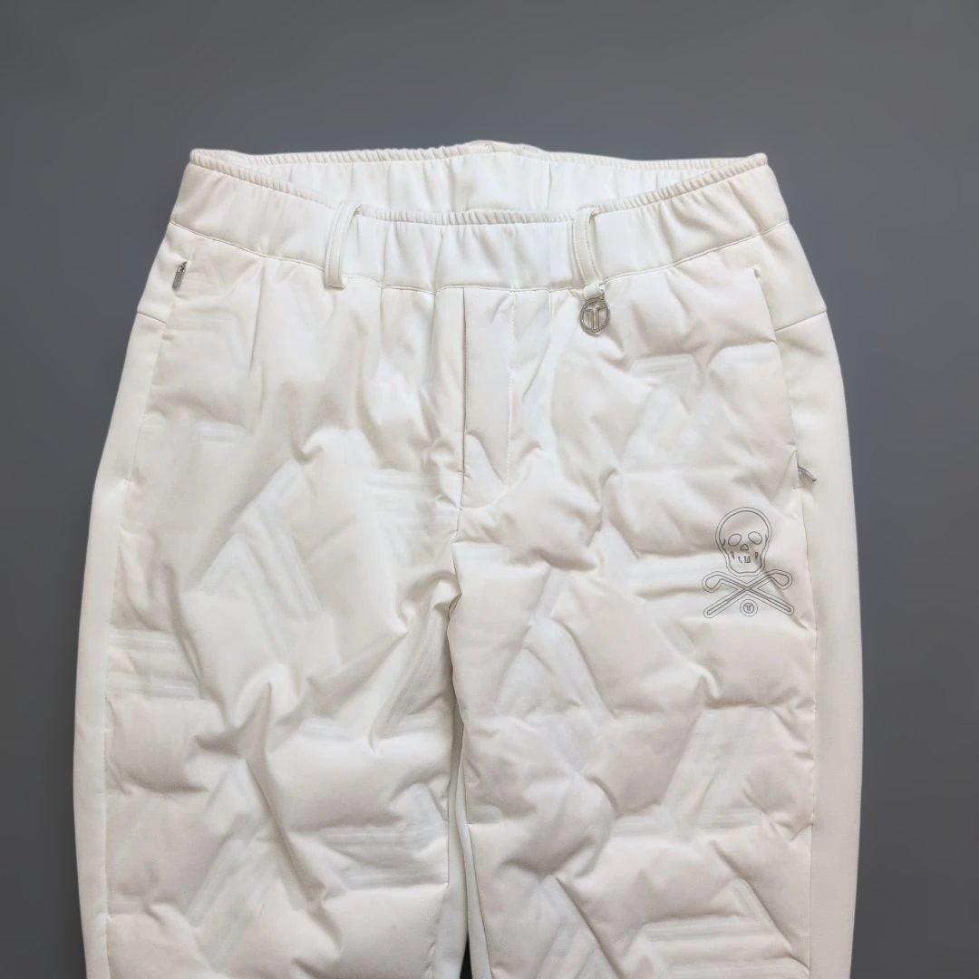 【極美品】マークアンドロナゴルフ　ダウンパンツ　裾リブ　冬　50