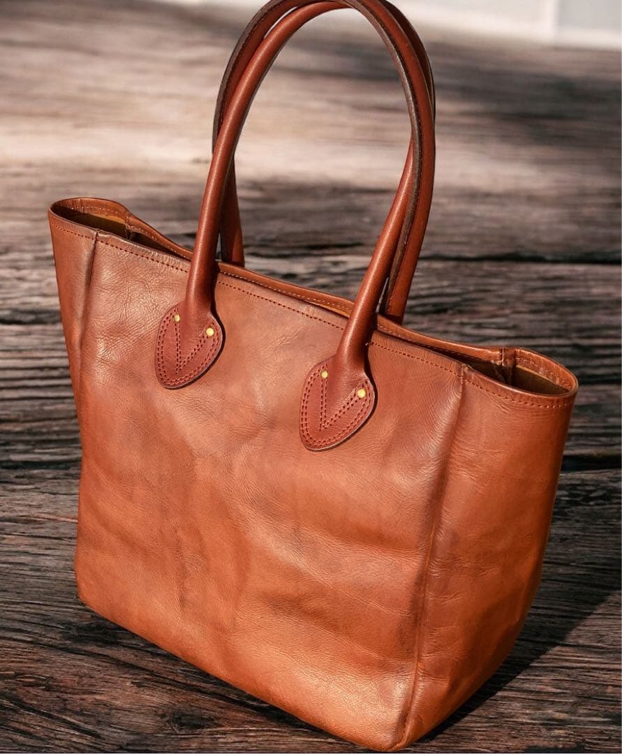 【希少】vasco ヴァスコ レザー トートバッグ ブラウン 新品だと在庫なし