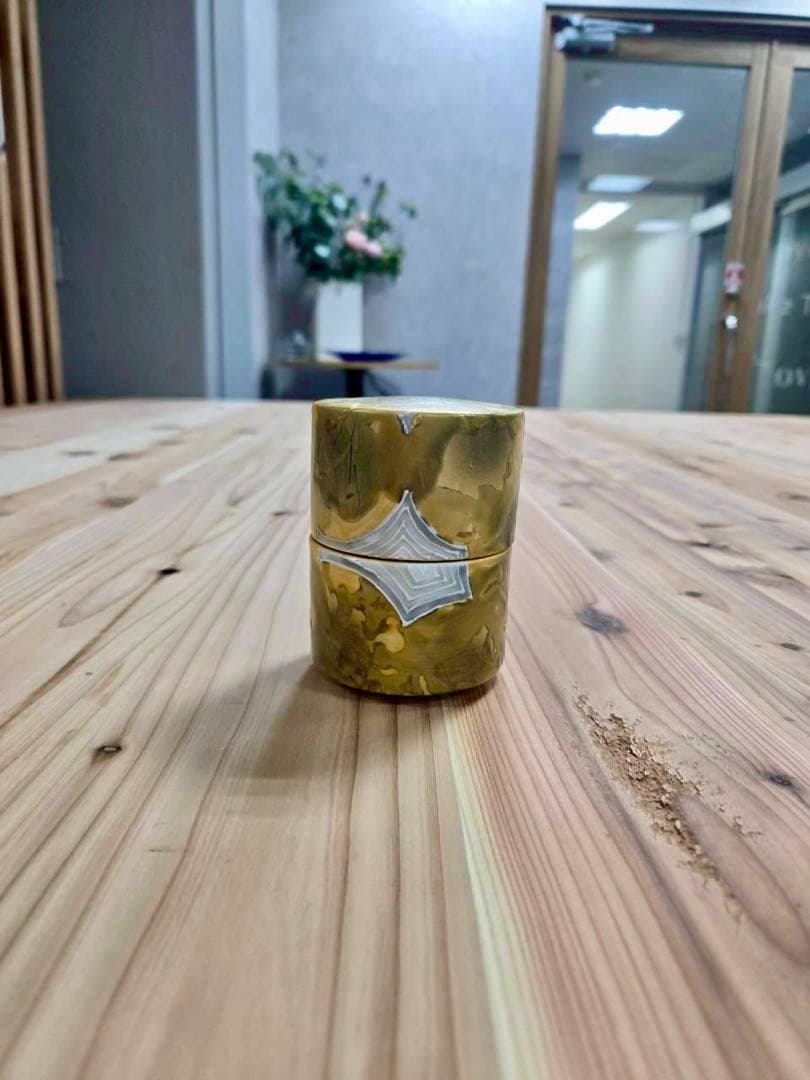 【有田焼】茶筒型蓋物　3点