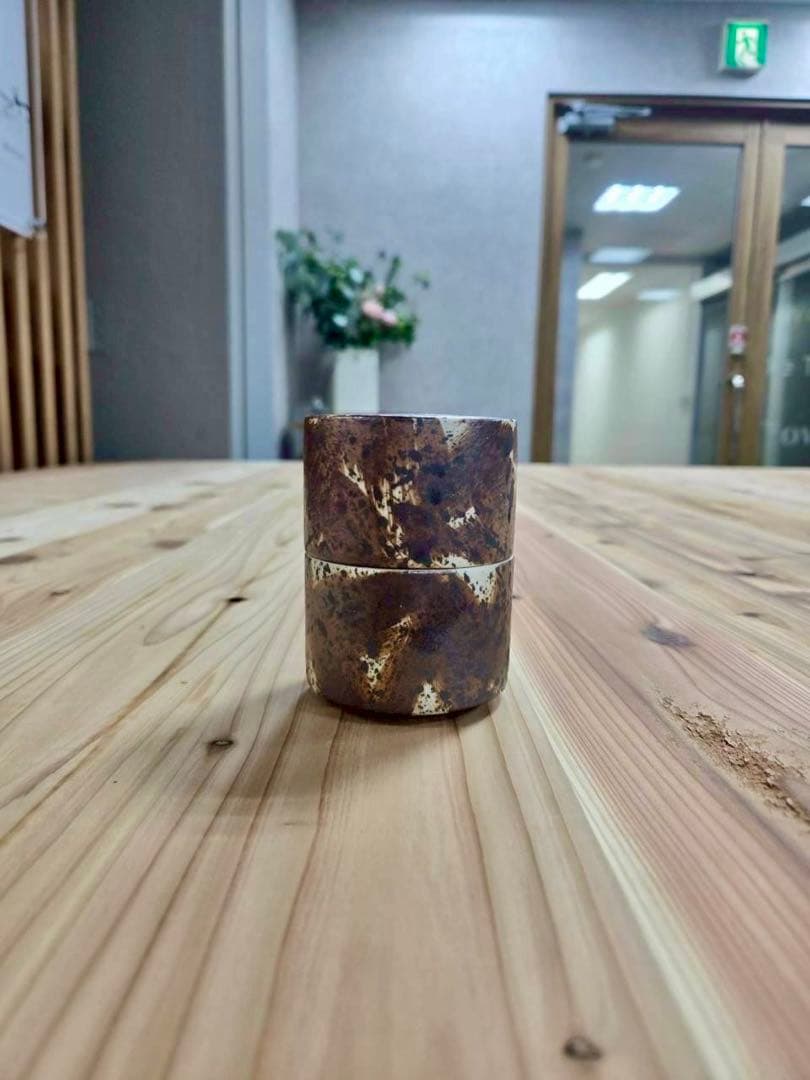 【有田焼】茶筒型蓋物　3点