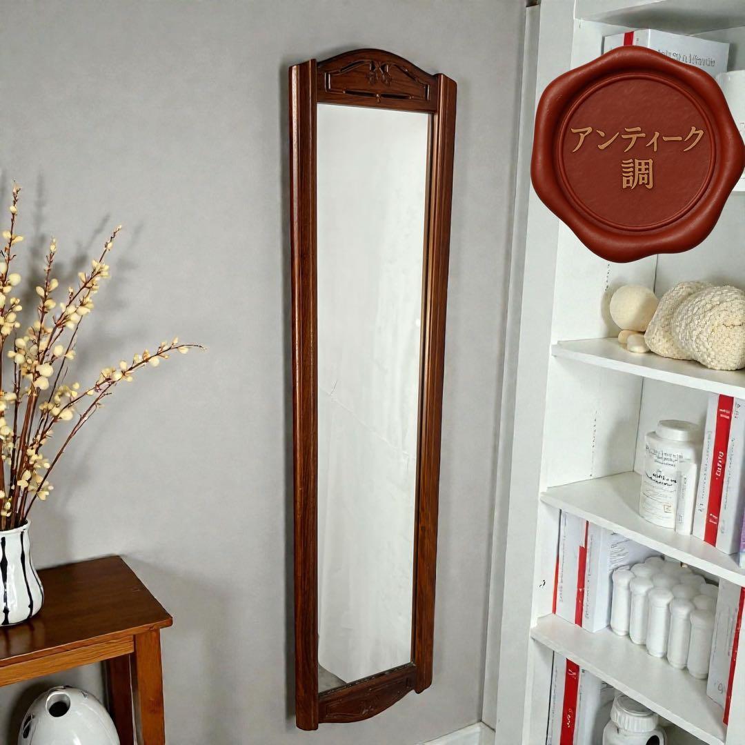 ✨ アンティーク調 ✨ 壁掛けウォールミラー