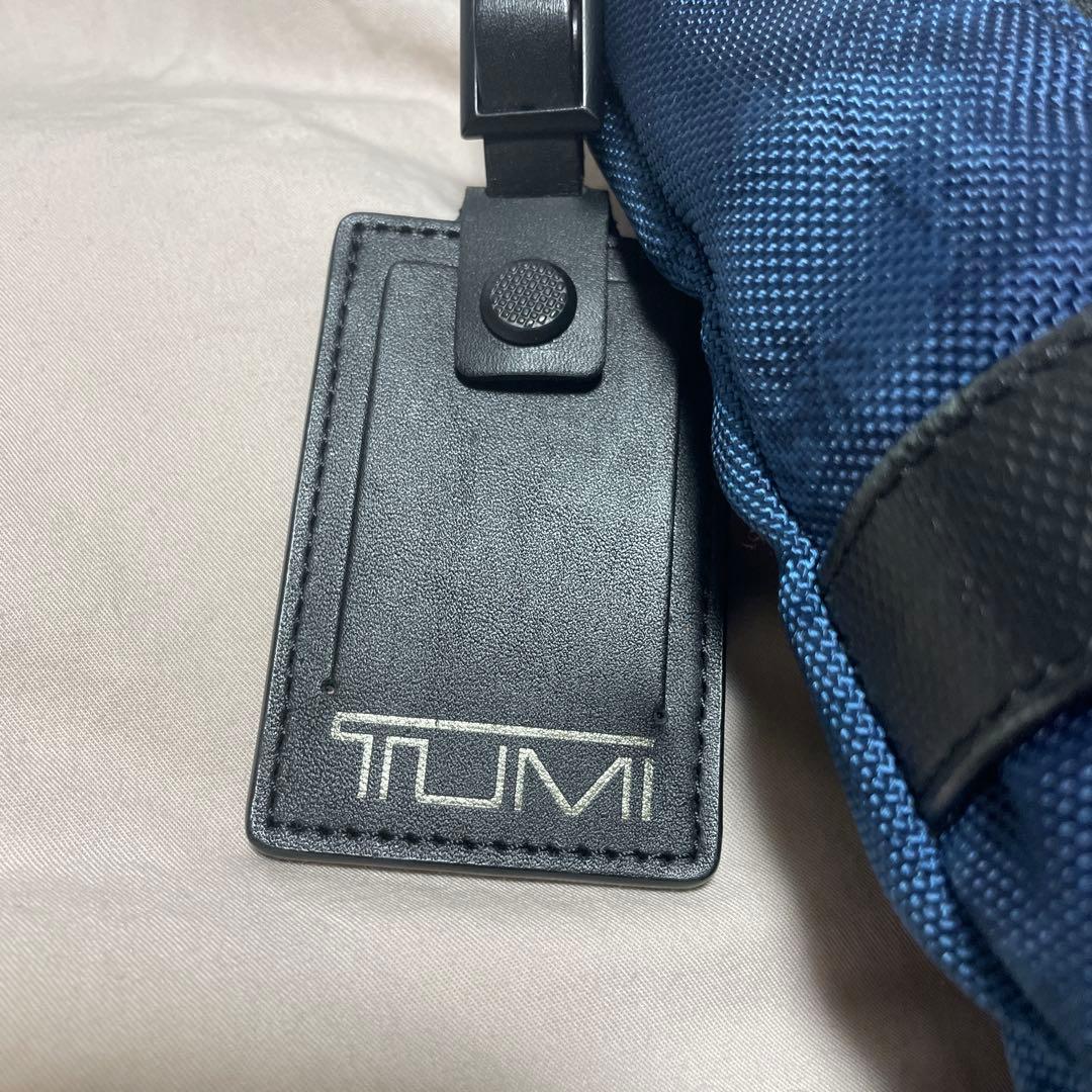 【美品】TUMI ネイビー カモフラージュ トートバッグ