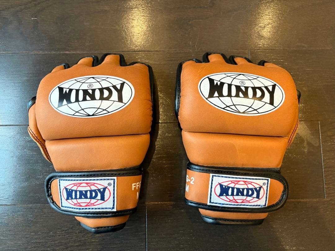 WINDYオープンフィンガーグローブ Mサイズ　ウィンディ　MMA