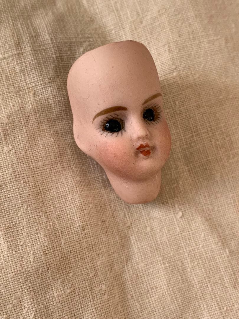 フランスアンティーク フレンチミニョネット ビスクドール ヘッド③