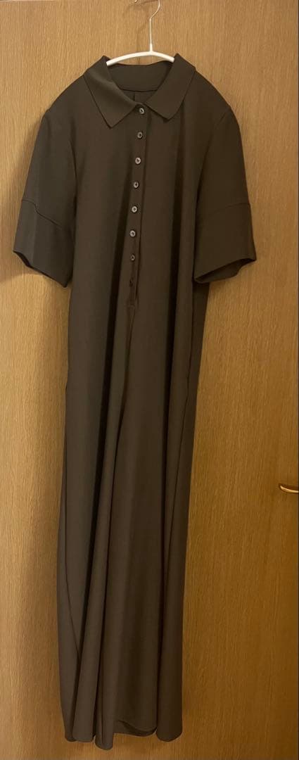 アダムエロペ　ポロシャツオールインワン　ブラウン　38