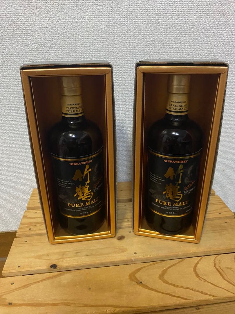 う*す様 竹鶴ピュアモルト　贈答用BOX 2本セット