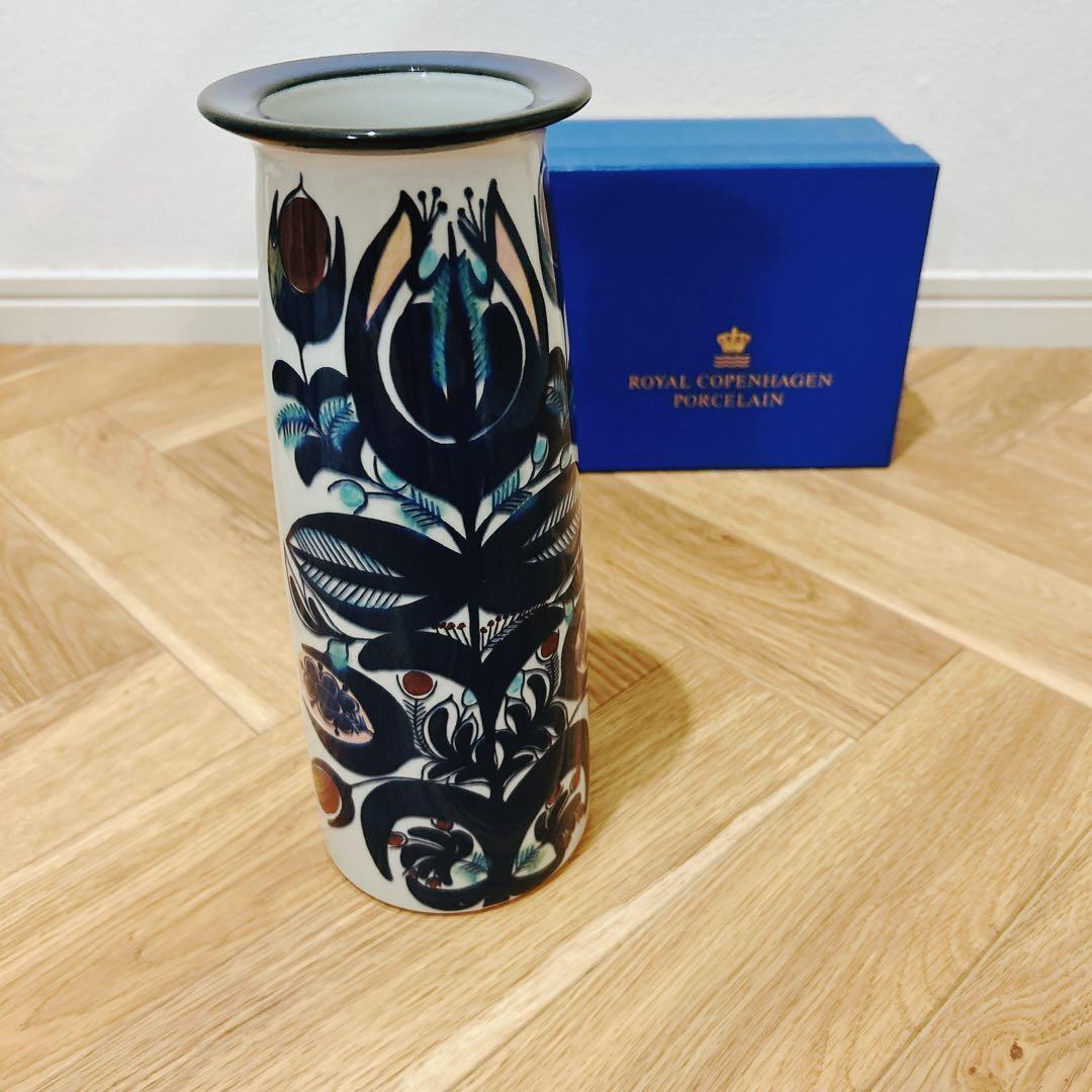 希少品　ロイヤルコペンハーゲン　テネラ　花瓶