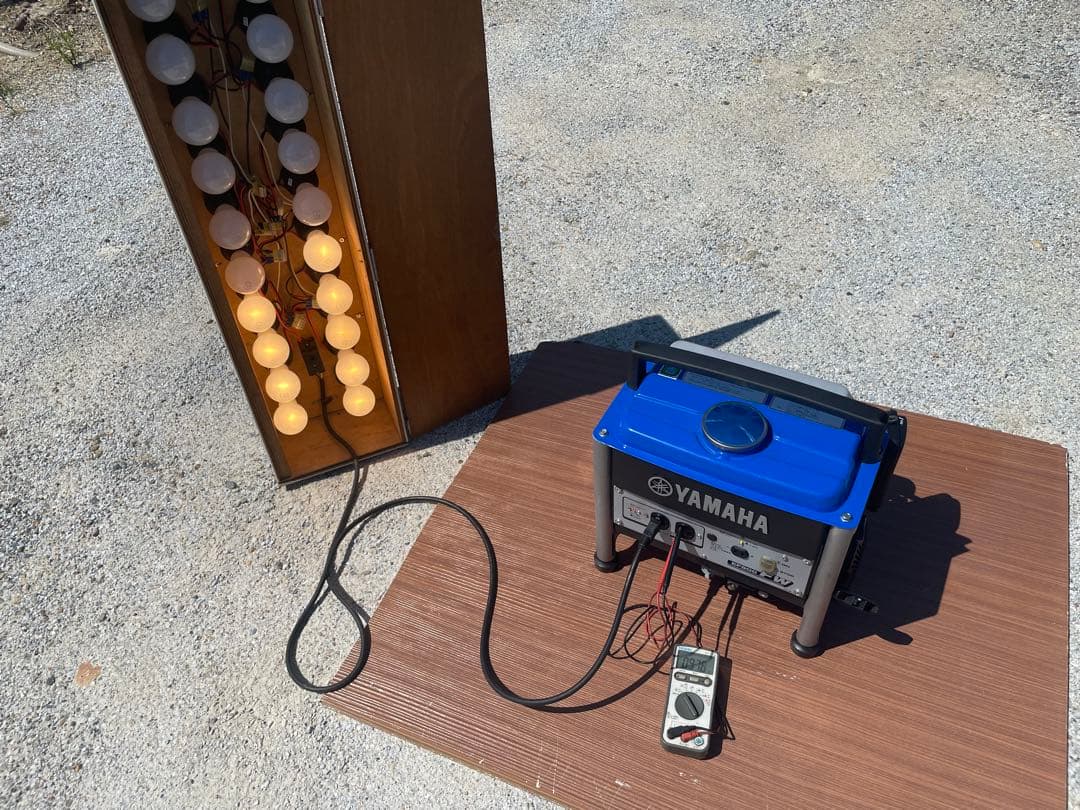 ヤマハ発電機　EF900FW 整備済み　送料無料　60HZ