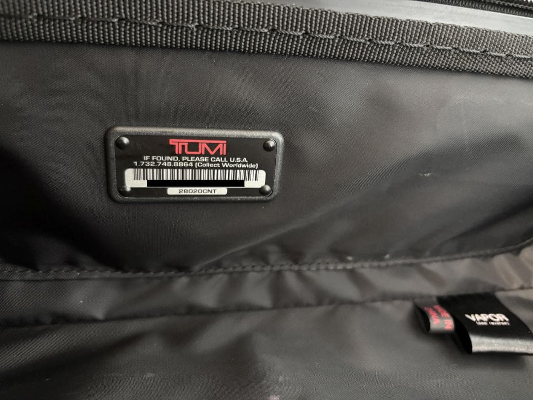 希少★Tumi トゥミ Vapor 28020CNT パープル★33L