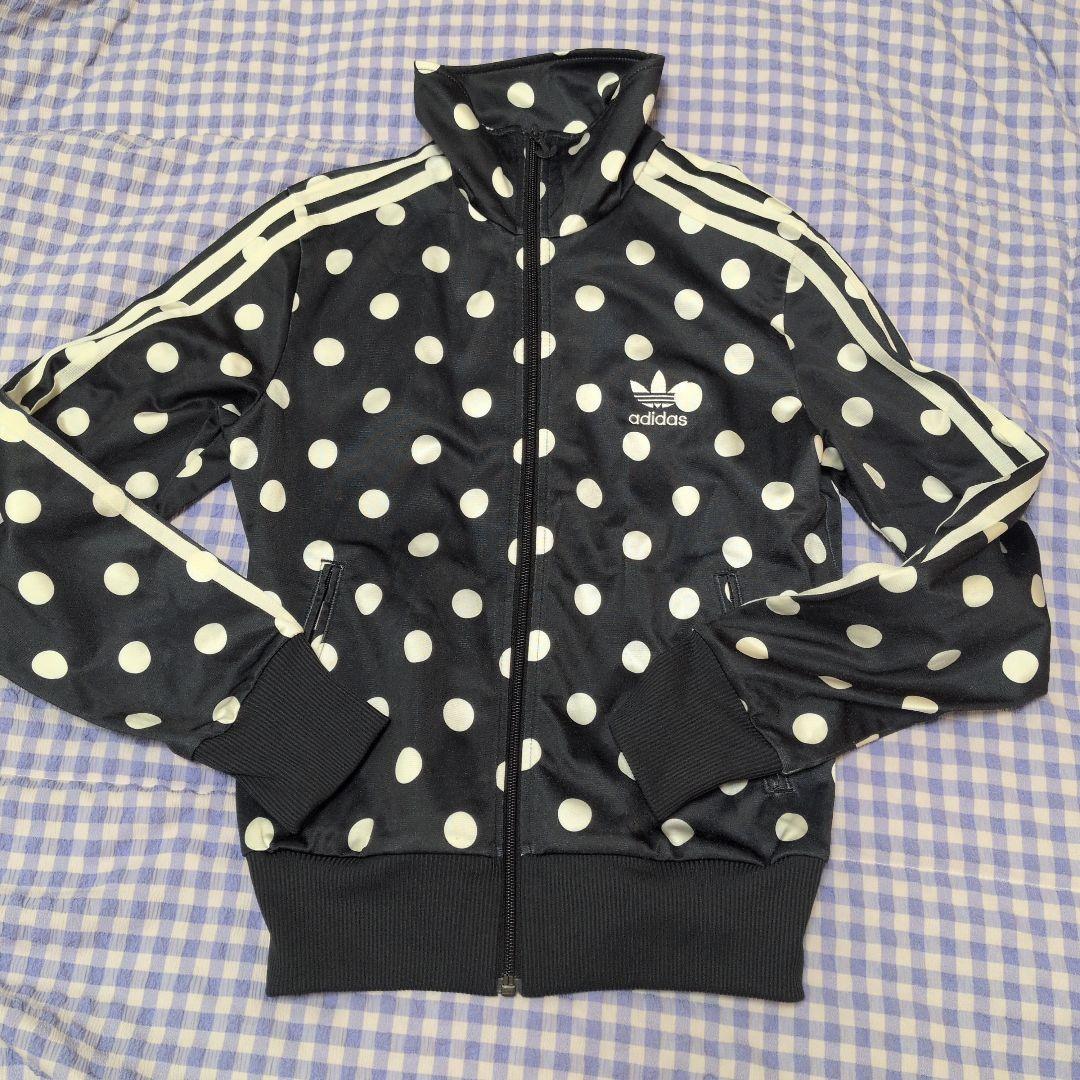 adidas originalsドット柄ジャージ