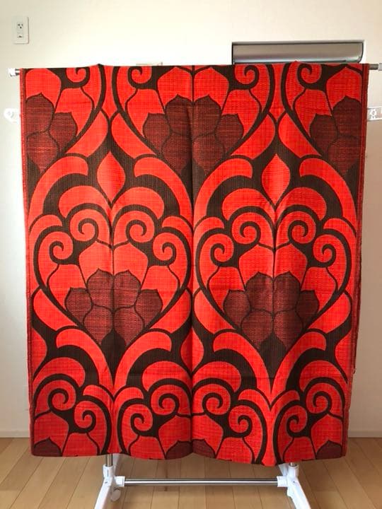 レトロカーテン  ジャカードカーテン