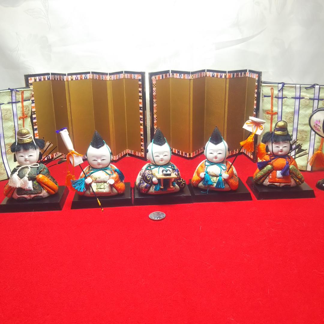 雛人形セット ひな祭り 15体 木目込み人形