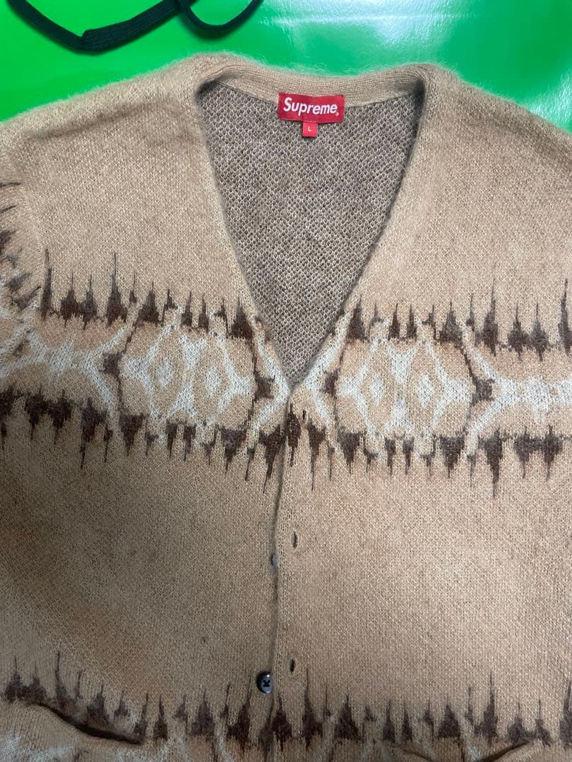 supreme abstract mohairサイズL