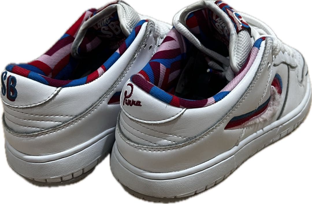 靴 PARRA Nike SB Dunk Low Pro Abstract Art