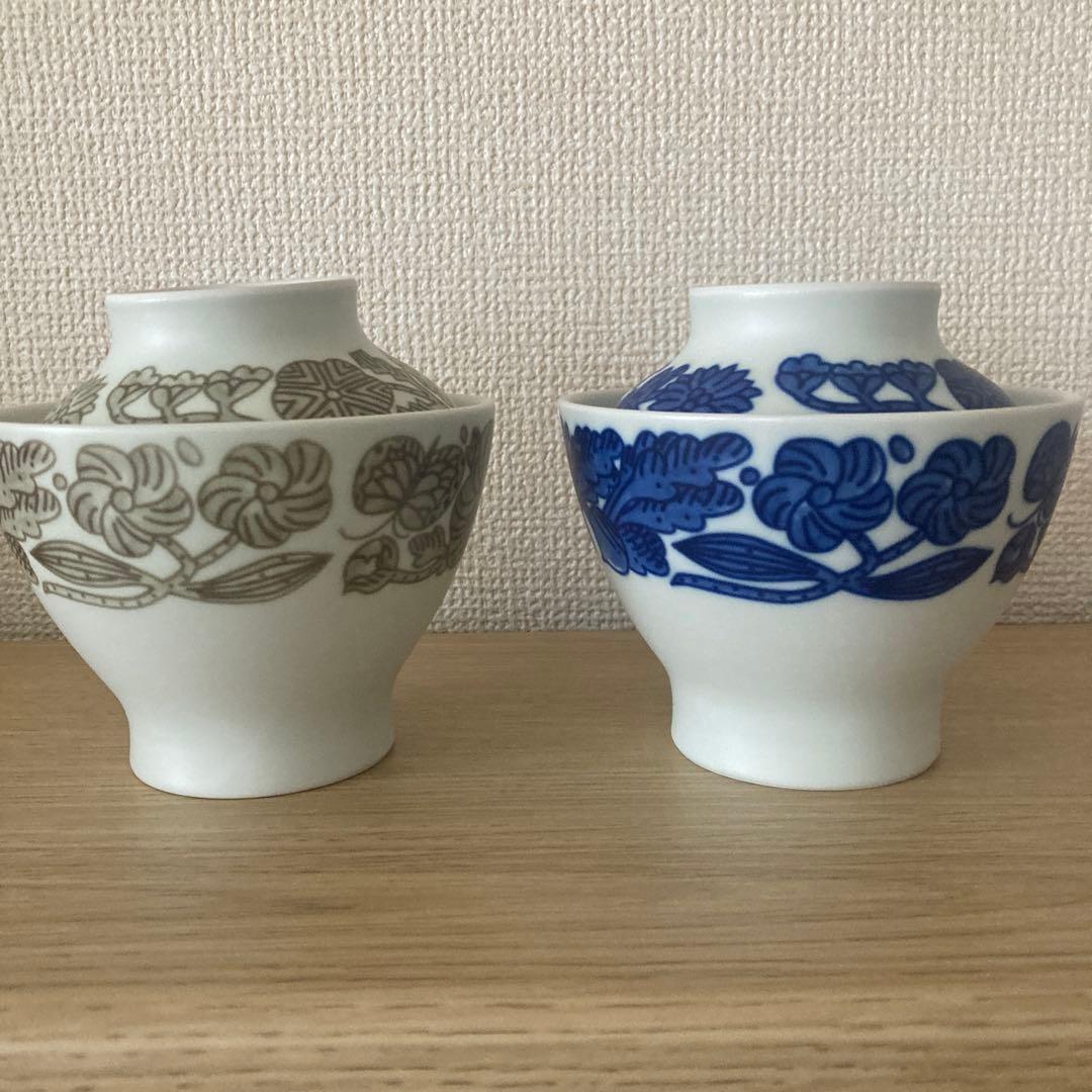 スープストックトーキョー 鹿児島睦 スープの器 2個セット（ブルー・グレー各1）