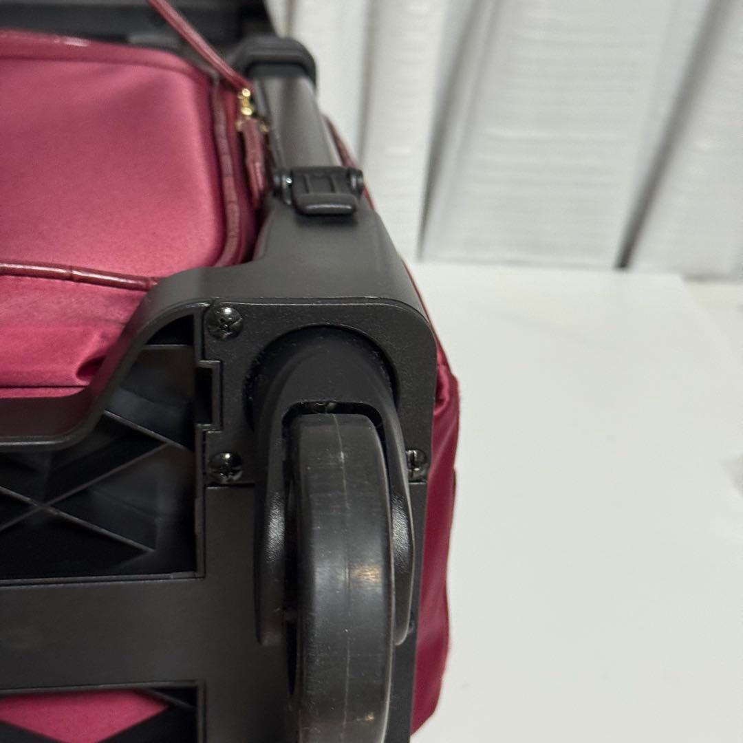 未使用⭐️SWANY スワニー キャリーバッグ キャリーカート クロコ 型押し